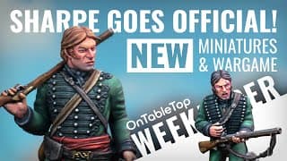 Sharpe's Skirmish! New Official Miniatures & Rules For Beginner Napoleonic Wargames? #ottweekender
