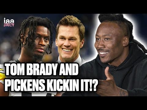 Tom Brady And Pickens Kickin It!? | I Am Athlete