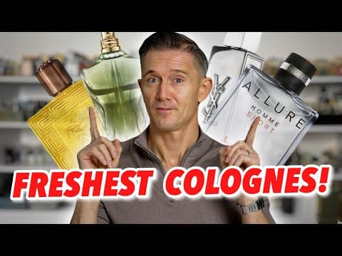 Top 10 Freshest Fragrances For Men