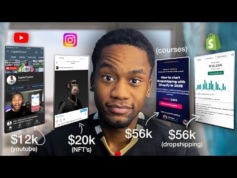 How I Made $110,000 By Age 18 | Every Single Side Hustle