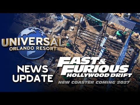 Rip Ride Rockit Replacement Officially Fast & Furious - Universal Studios Florida