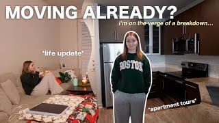 I Have 30 Day's To Move... *vlog* | Apartment Tours, Life Update, Chores + More!
