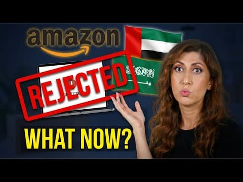 Amazon Seller Verification Uae & Ksa (2026): Fix Identity Verification Failed +  Rejected Fast