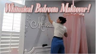 Extreme Bedroom Makeover For My 6-year-old! ✨ Whimsical & Cozy Room Transformation! Pb Vibes