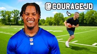 Wan’dale Robinson Puts @couragejd To The Test – Nfl R2ez Powered By Verizon