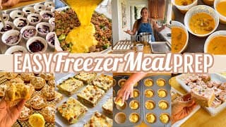 Fill Your Freezer With These Easy Meals!