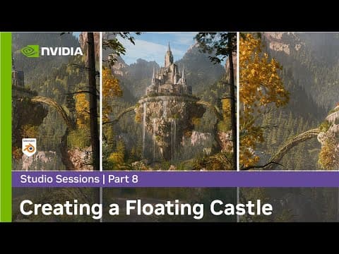 Creating A Floating Castle W/ Sweeper3d Part 8: Final Touches & Render Settings