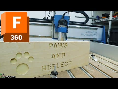 Make A Sign With Fusion 360 And Genmitsu Provar Xl 2x2 Cnc Machine