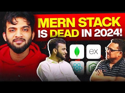 Mern Stack Is Dead? Career Advices Not To Miss!!