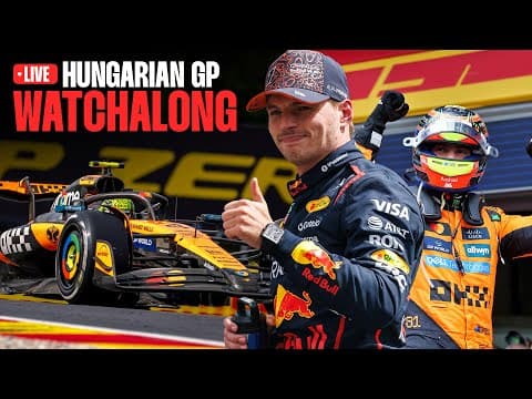 2025 Hungarian Grand Prix: Race Watchalong