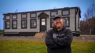 His 3-bedroom Tiny House On 2.8 Acres | Freedom To Express Himself!