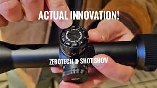 Innovative New Scope Turret From Zerotech! Shot Show 2026 New Products