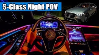 $140,000 Mercedes S580e Night Drive Pov! | Point Of Driving