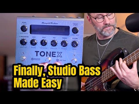 Tonex Pedal Bass Edition Review (machine Modeling Bass  Amps & Stompboxes)