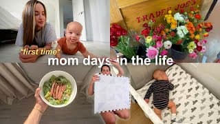 Sahm Vlog 🌼 Moving Plans, Thoughts On Family Vlogging, Teething, New Playmat, Trader Joe's Haul!