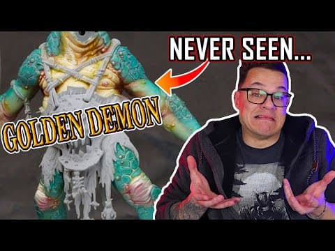 The Golden Demon Painting Footage I'll Never Show