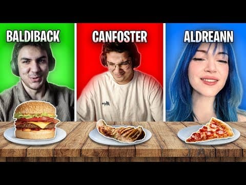 Youtuber Ve İnfluencerlar 24 Saat Ne Yi̇yeceği̇me Karar Veri̇yor (baldiback, Aldrean, Roseheus, Kayzer)