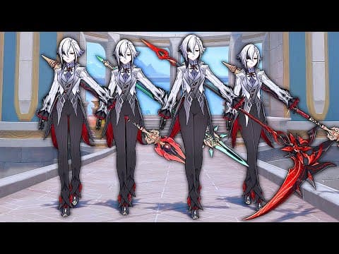 I Shattered Space-time With 4 Arlecchinos | Genshin Impact