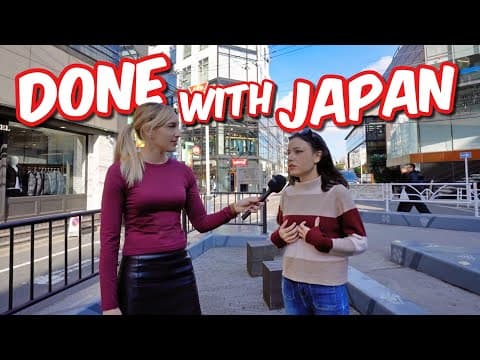 Why Are Foreigners Leaving Japan?