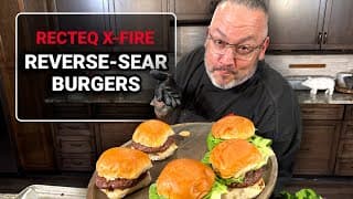 Recteq X-fire Reverse-sear Burgers | Ace Hardware