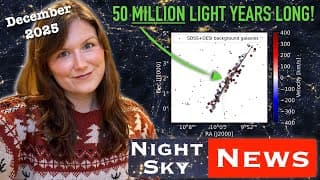 The Largest Rotating Structure Ever Found In The Universe | Night Sky News December 2025