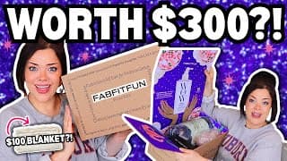 Worth It Or Not?! | Fabfitfun Winter 2025 Box