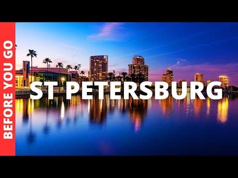 St Petersburg Florida Travel Guide: 18 Best Things To Do In St. Petersburg Fl