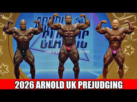 2026 Arnold Classic Uk Prejudging Men's Open Bodybuilding: Andrew Jacked Winning Again?