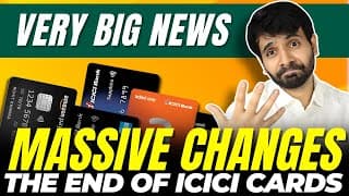 Big Breaking: Icici Credit Cards Big Changes In 2026 | End Of Credit Cards?