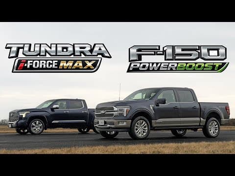 Ultimate Truck Battle! Toyota Tundra Capstone Takes On Best Selling Truck Ford F-150 King Ranch.