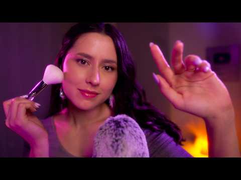 Asmr Extremely Relaxing To Fall Asleep 😴🌧️ Hand Movements, Camera Brushing, Tk Tk, Mic Brushing...