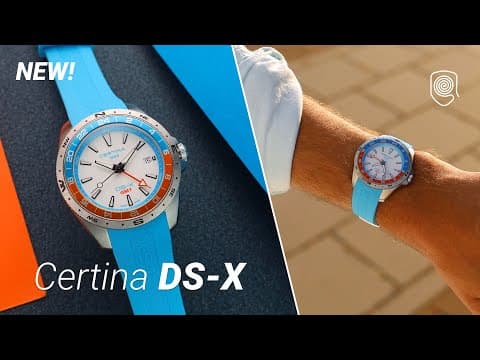 A Fresh Explorer’s Gmt With Style Under $550?! Meet Certina Ds-x!