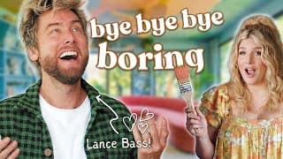Wild Room Makeover For Lance Bass! Omg We're Coming Over!