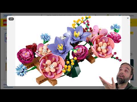 Lego Botanicals Flower Wall Reveal & Thoughts! New Trellis Concept, Rough Price #notsponsored 11503