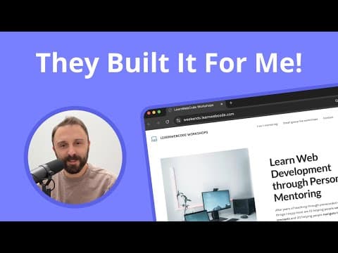 I Let A Hosting Company Build My Website