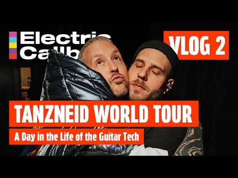 Electric Callboy Tanzneid World Tour Vlog #2 – A Day In The Life Of The Guitar Tech