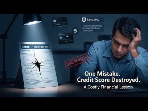 How One Mistake Ruined A Credit Score