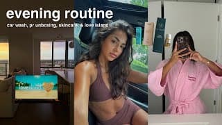 *cozy* Evening In My Life| Solo Friday Night In, Pr Unboxing, Night-time Skincare & Love Island Tea