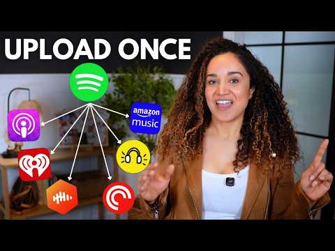 How To Upload Your Podcast To Spotify, Apple & Amazon (free)