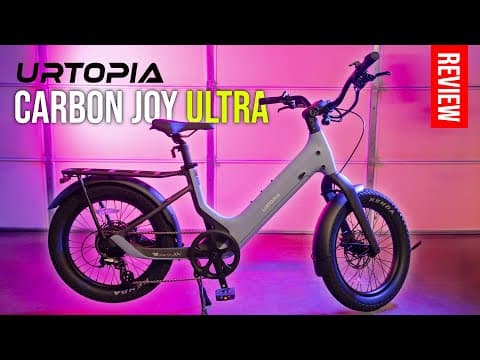 New Carbon Joy Ultra From Urtopia, E-bike Review