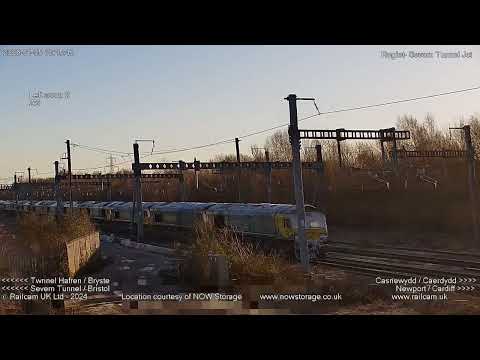 Freightliner 10 Loco Convoy Severn Tunnel Jct