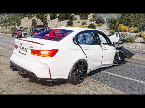 Beamng.drive: Realistic Luxury & Supercar Crash Compilation