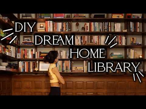 Building My Home Library + Honest Chat On Aging, Cosmetics, And Cat Drama