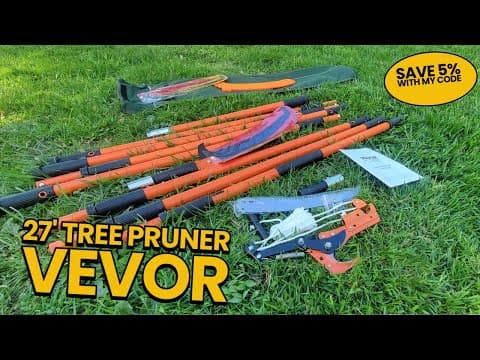 Vevor 27' Tree Pruner 4k