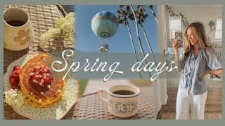 A Spring Day | Crafting, Chatting, & Date Night!