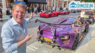 Causing Chaos With My Zenvo And A Laferrari Aperta In London!