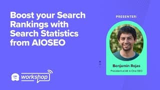 Boost Your Search Rankings With Search Statistics From Aioseo