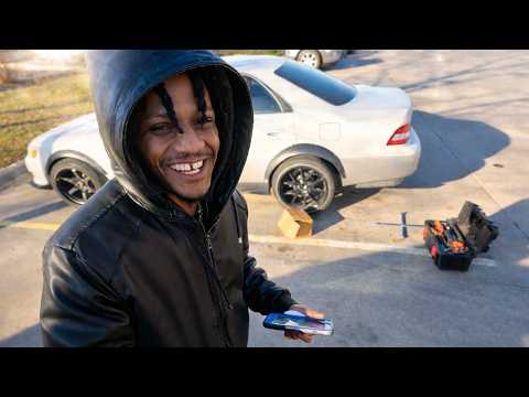 His Wheel Was About To Come Off… So I Fixed It For Free!