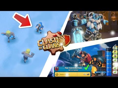 New Th18 Update, New Skins & Champion Gear Overview -tricks | Clash Of Clans