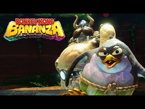 Donkey Kong Bananza All New Statues - Lord Fredrik & Tucks - Emerald Rush Event 4 Gameplay